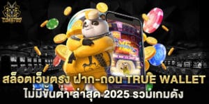 สล็อตเว็บตรง ฝาก-ถอน True Wallet ไม่มีขั้นต่ำ ล่าสุด 2025 รวมเกมดัง